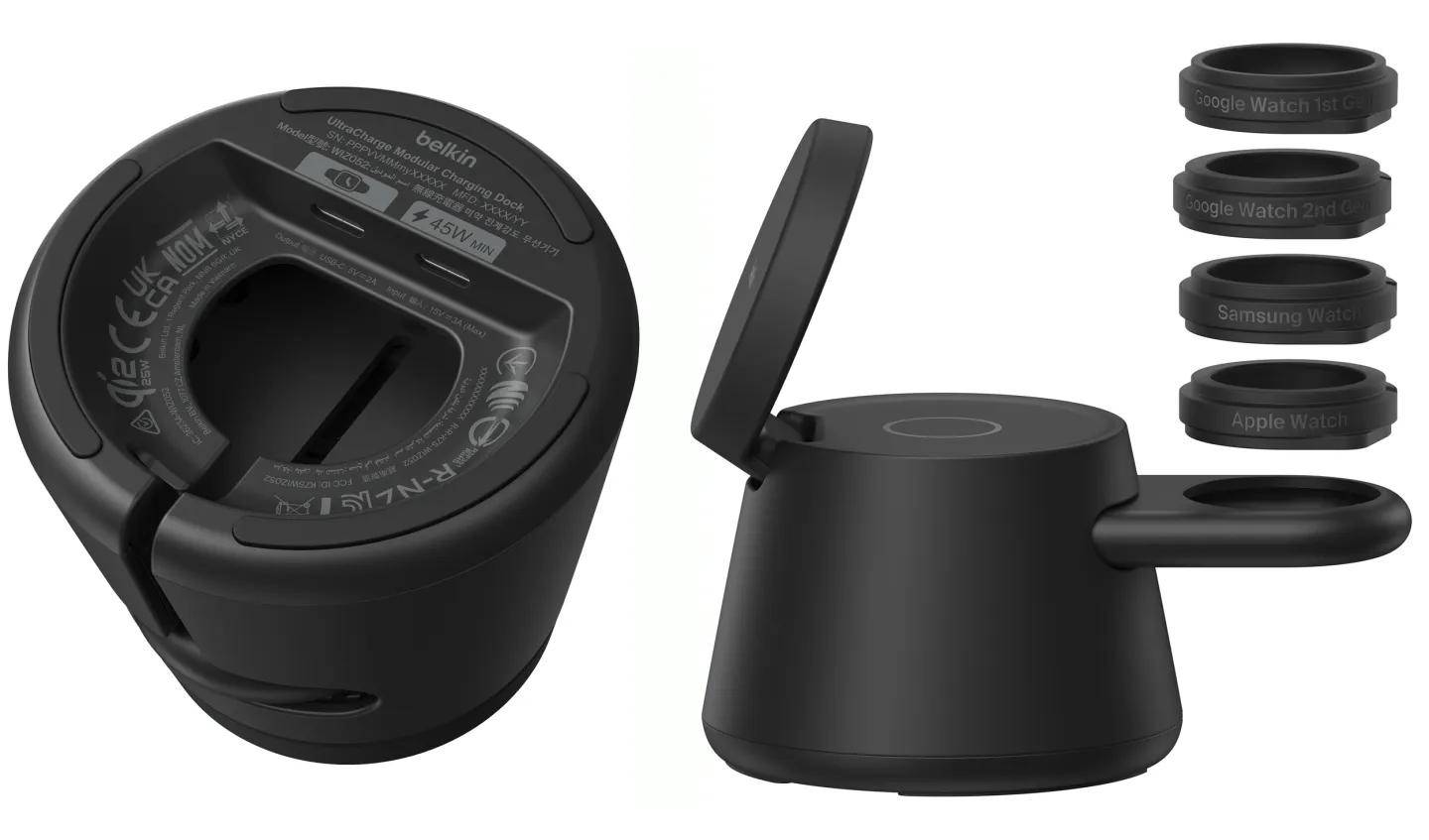 貝爾金推出UltraCharge充電座：適配多款手錶不只蘋果Apple Watch