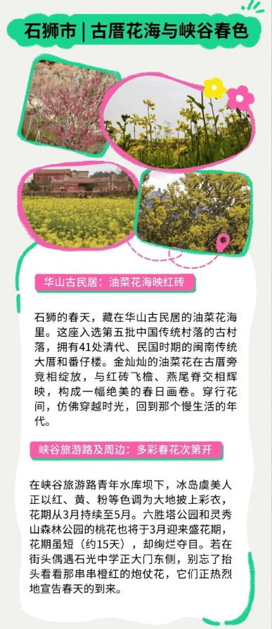收藏！泉州春日賞花去哪裡？花期+地址全攻略