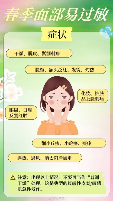轉發收藏！春季皮膚過敏自救指南